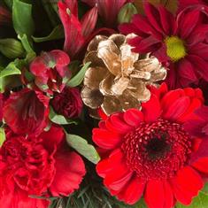 Christmas Florist Choice Hand Tied